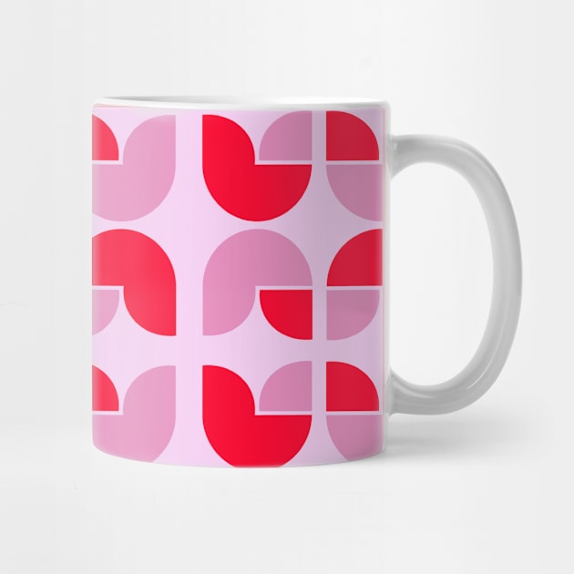 Retro Geometric Tulip by BIBLIOTEECA